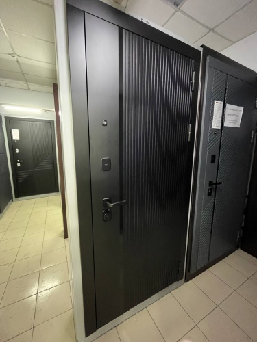 Эталон Б-11 (зеркало) Черная шагрень/Черный муар-Velluto Bianco фото 4